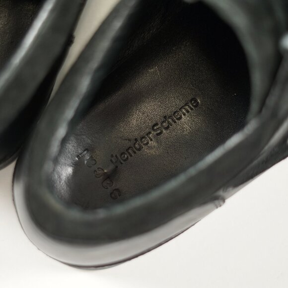 Hender Scheme x Sacai paneled leather/suede runners - Size US 6.5 - Picture 12 of 12